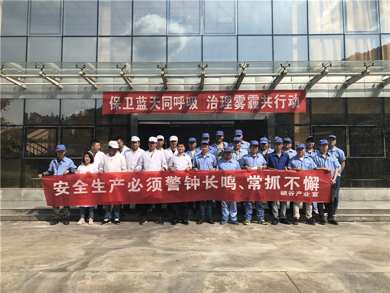 硒谷公司 “安全生产月”和“安全生产万里行”活动启动仪式