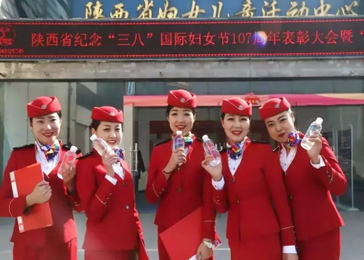 陕西“三八”妇女节的一道亮丽风景线