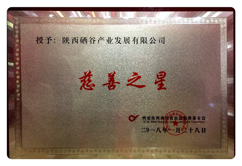 汉水硒谷·真硒水助力西商扶贫公益慈善基金会温馨起航