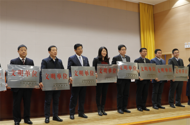 硒谷公司获得委级“文明单位”荣誉称号
